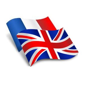 drapeau français et britanique
