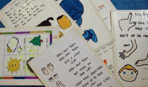 Livre et cahier de Maternelle anglais